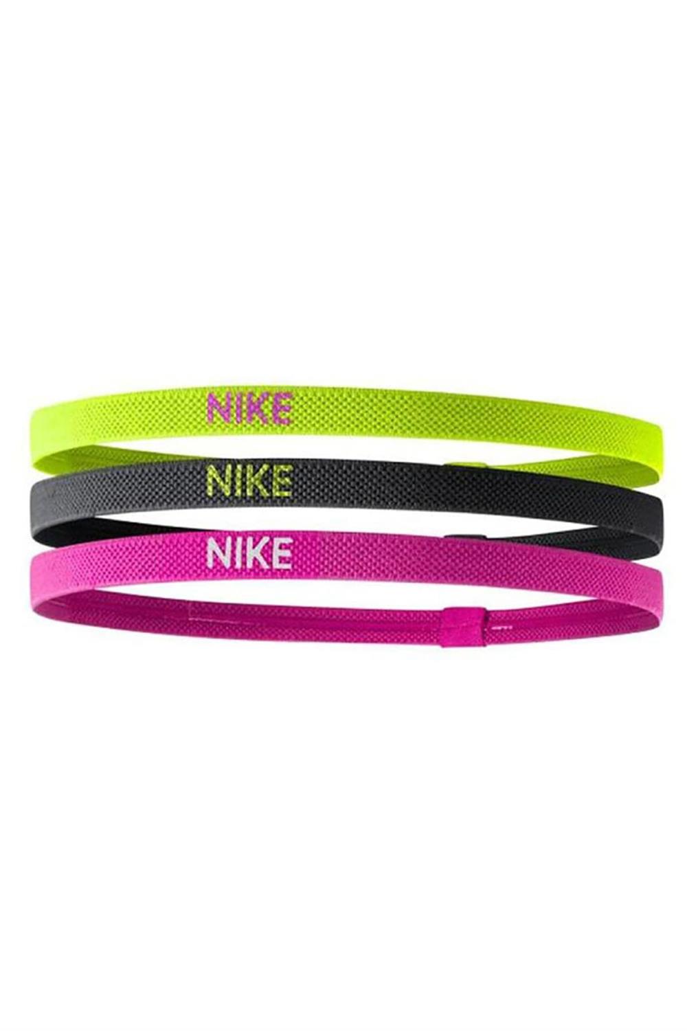 Nike Elastıc Headbands 2.0 3 Pk Volt/Black/Hyper Pınk Osfm Saç Bandı N.100.4529.709.Os
