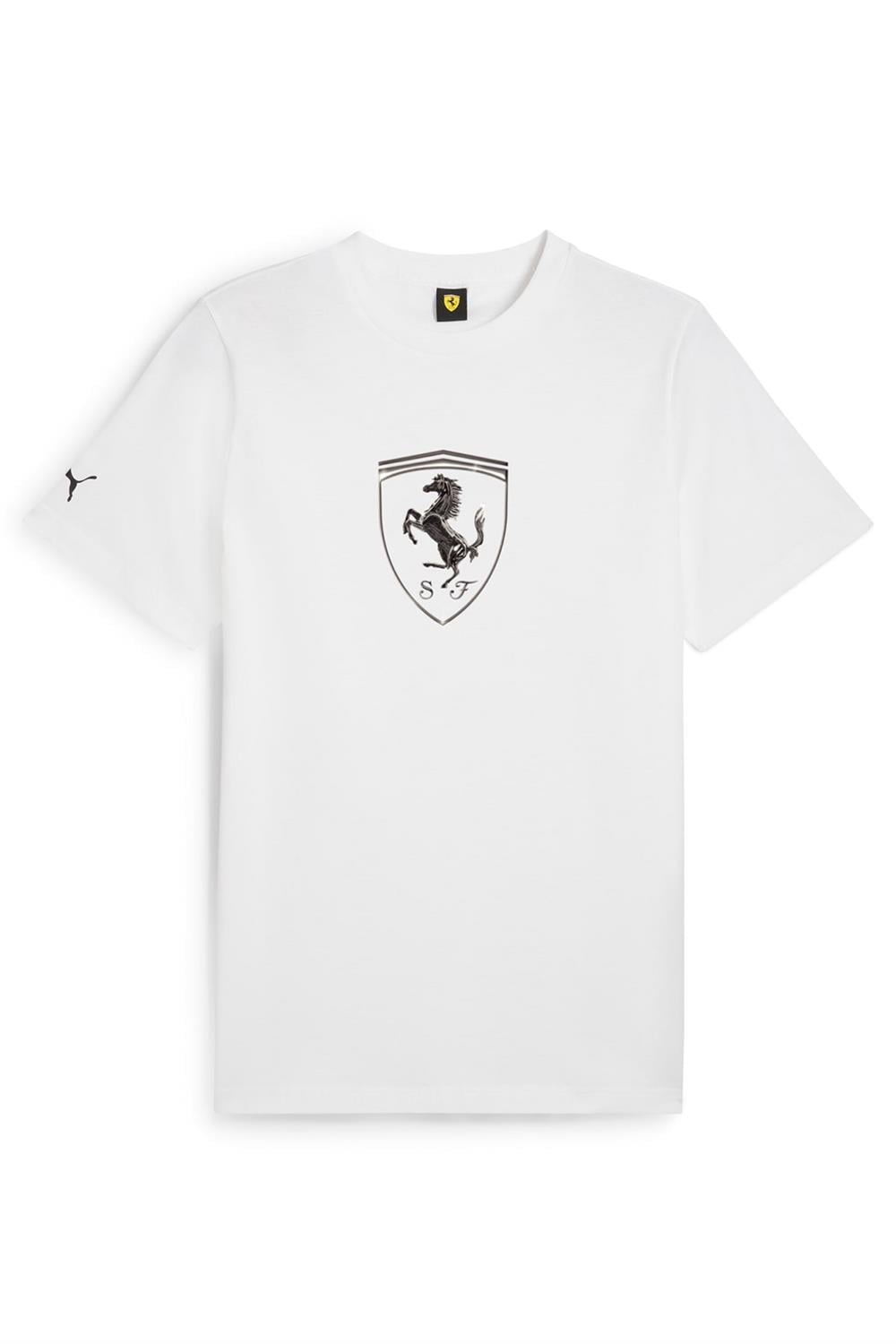 Puma Ferrari Race Tl Big Shield T Erkek Kısa Kollu Tişört 63018904