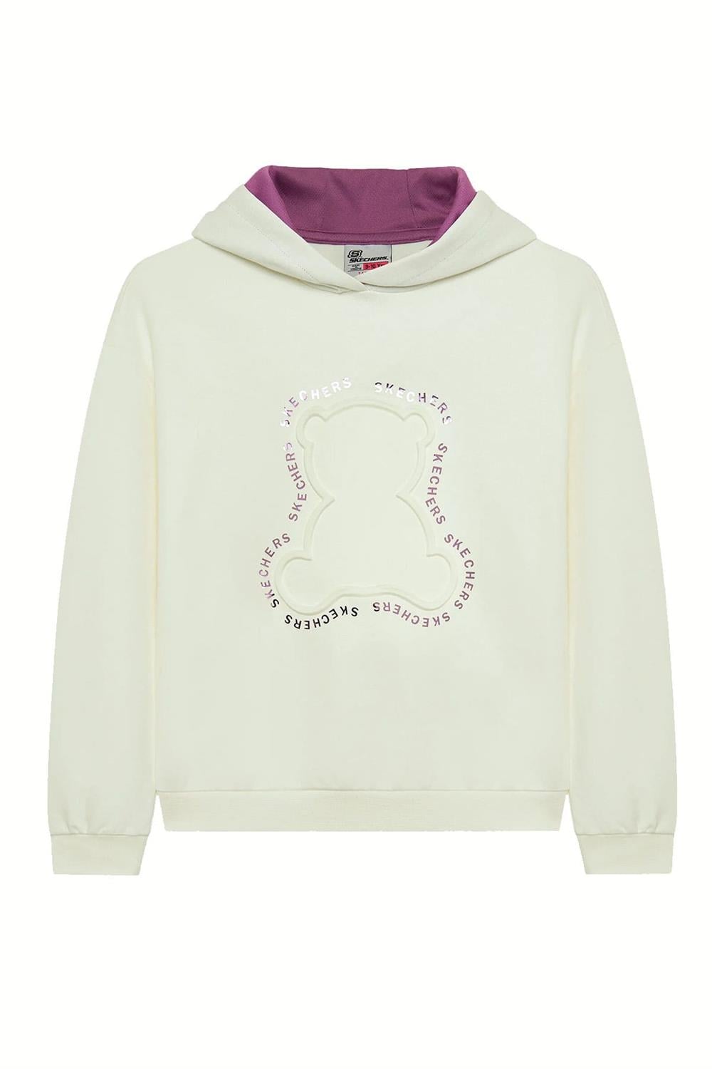 Skechers 2Xı-Lock Loose Fit Sweatshirt Çocuk Sweatshirt Sk242035-102