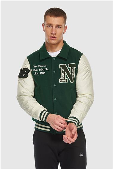 New Balance Erkek Ceket MNJ3391-GRN