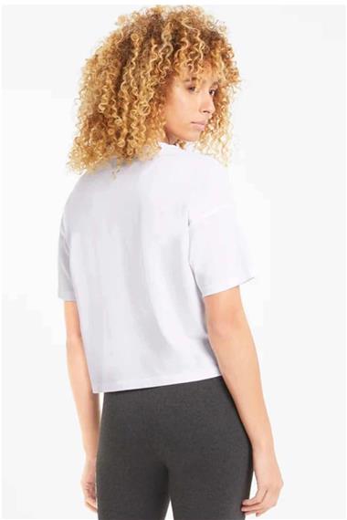 Puma Ess Cropped No.1 Logo Tee Kadın Tişört 68497202