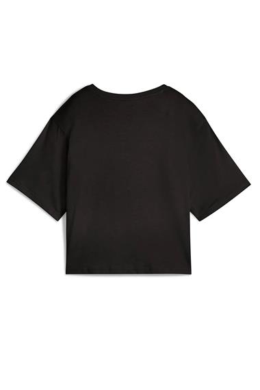 Puma Ess Cropped No. 1 Logo Tee Kadın Kısa Kollu Tişört 68497201