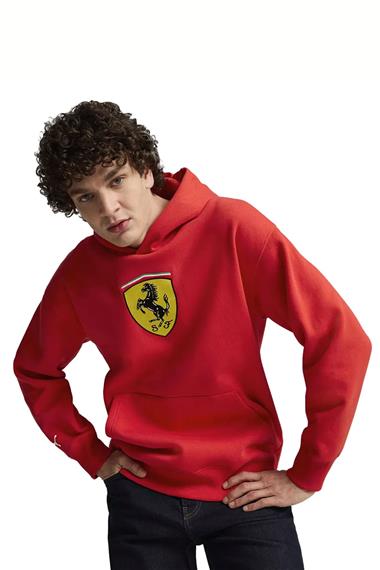Puma Ferrari Race Bigshield Hdie Erkek Sweatshirt 62705402
