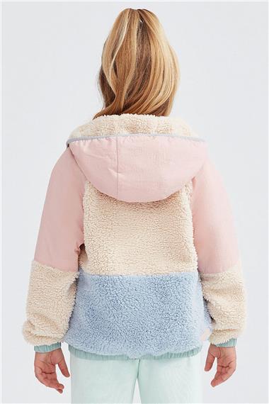 Skechers Outdoor Fleece Full Zip Sherpa Çocuk Ceket Sk232176-590