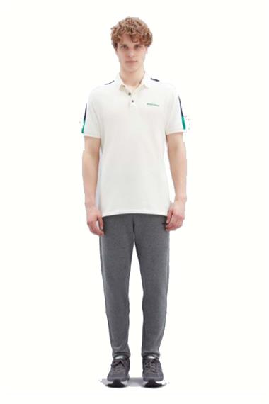 Skechers M Colorblock Polo Yaka Erkek Tişört S221047-102