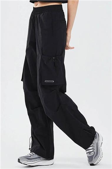 Skechers  W Micro Wide Leg Pant Kadın Eşofman Altı S2510121-001