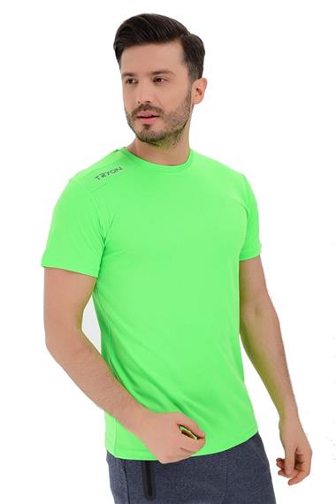 Tryon Erkek Antrenman Tişörtü VICTORY FOSFORLU YEŞİL