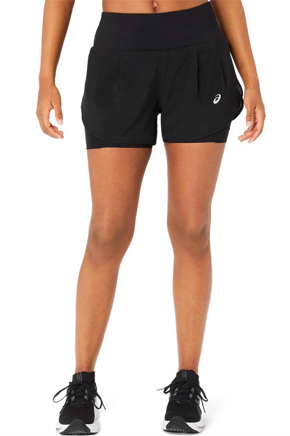 Asics Road 2-N-1 3.5In Short Kadın Antrenman Şortu 2012C975-001