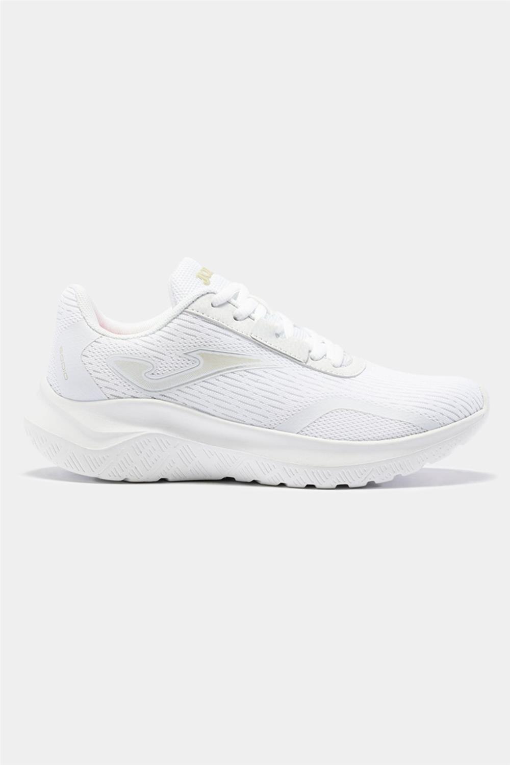 Zapatillas De Running JOMA Elite Lady 2402 - Blancas, Transpirables, Suela De Caucho DURABILITY