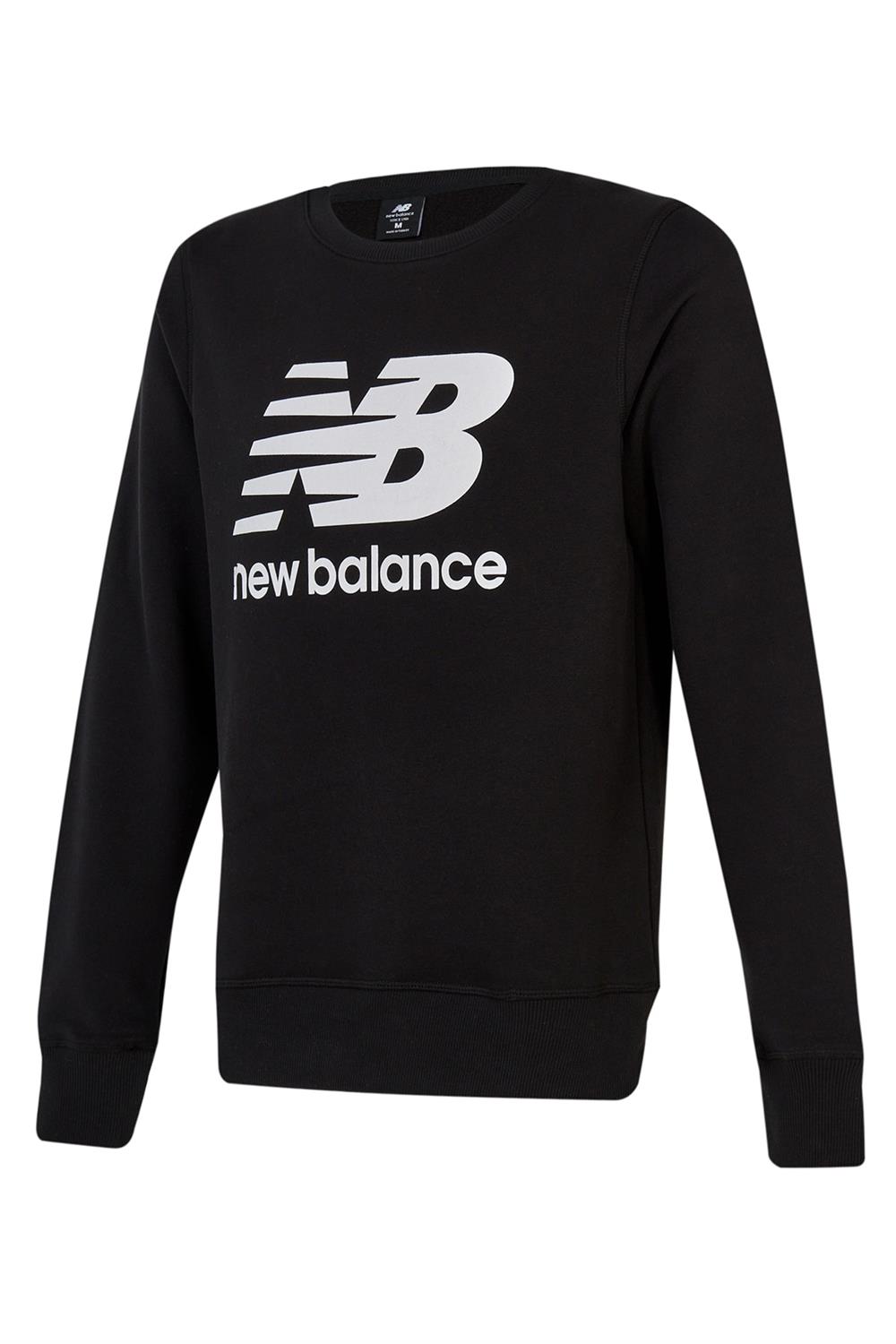 New Balance Erkek Sweatshirt Mtc1105-Bk