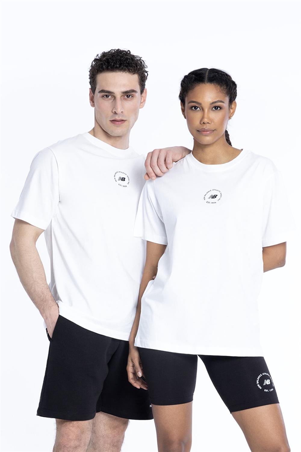 New Balance Unisex Tişört Unt1311-Wt