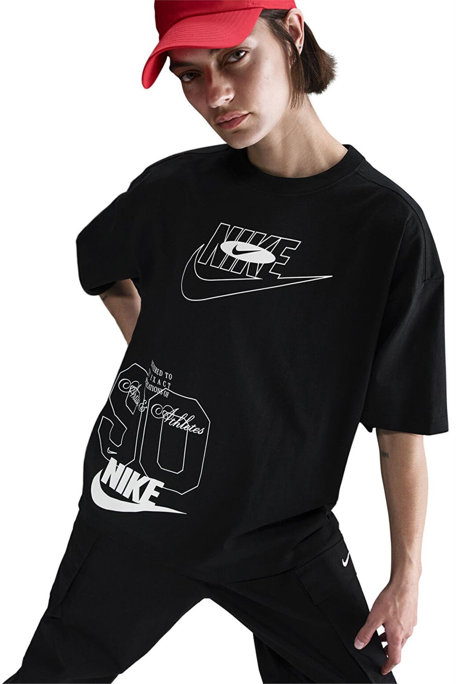 Nike Nsw Dance AOs Tee Kadın Tişört HJ2993-010