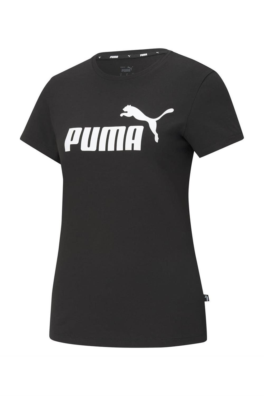 Puma Ess Logo Tee Kadın Tişört 58677401