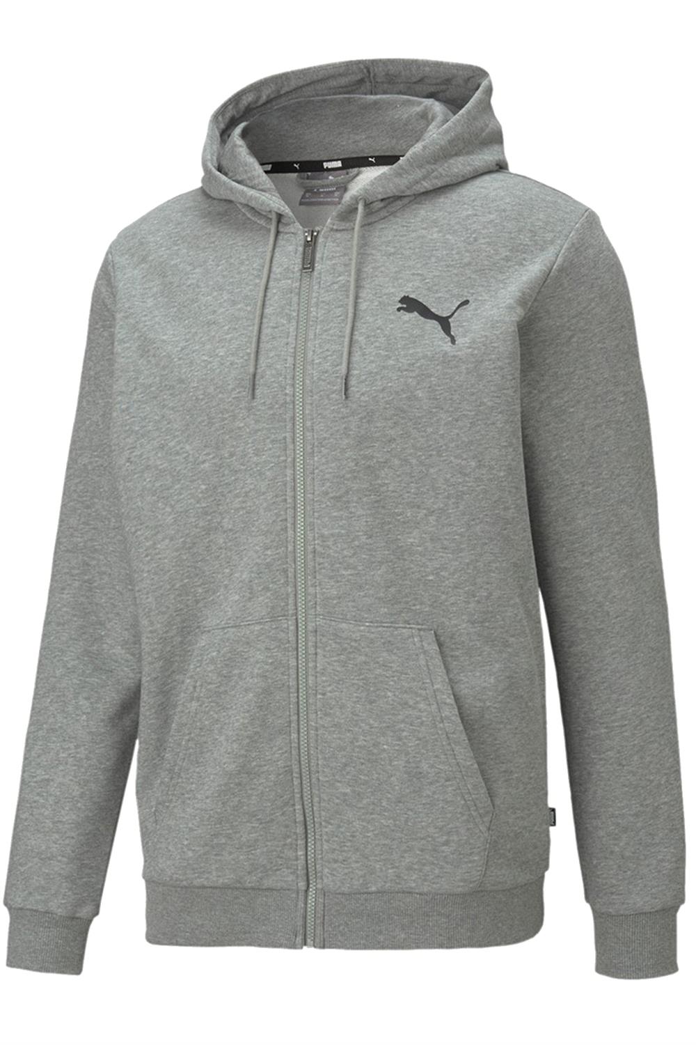 Puma Ess Small Logo Fz Hoodie Erkek Eşofman Üstü 58670453