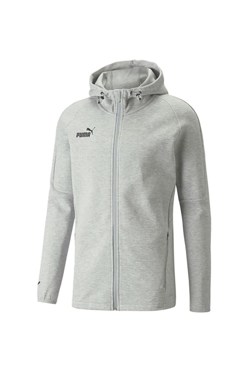 Puma Teamfınal Casuals Hooded Jkt Erkek Eşofman Üstü 65738333