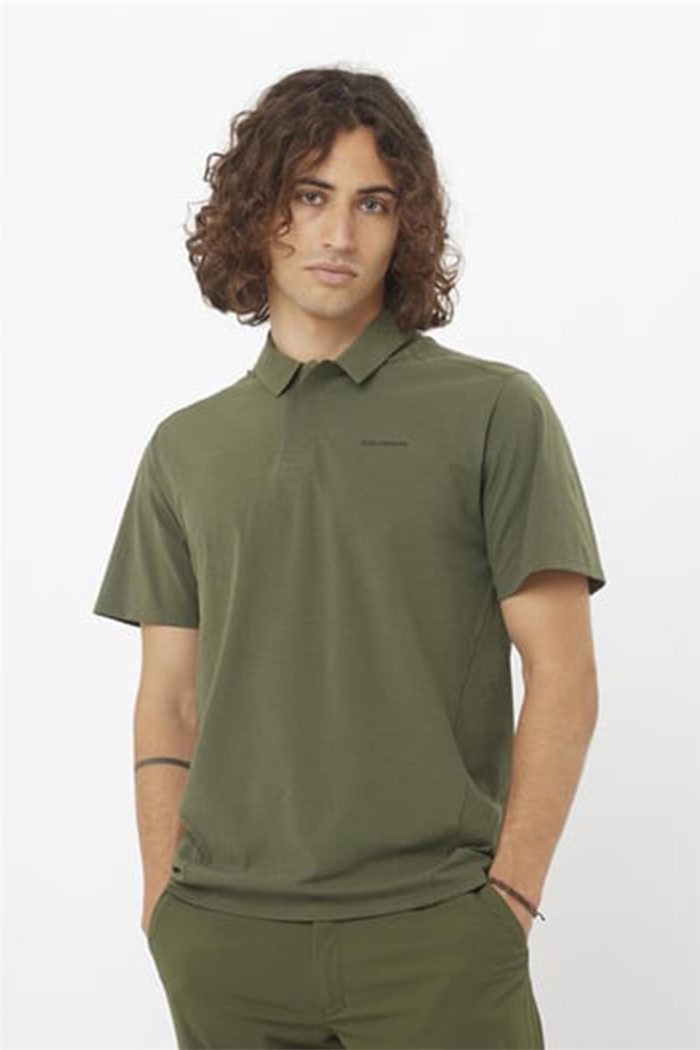 Salomon Tracklıne Polo M Erkek Polo Yaka Tişört Lc2439300