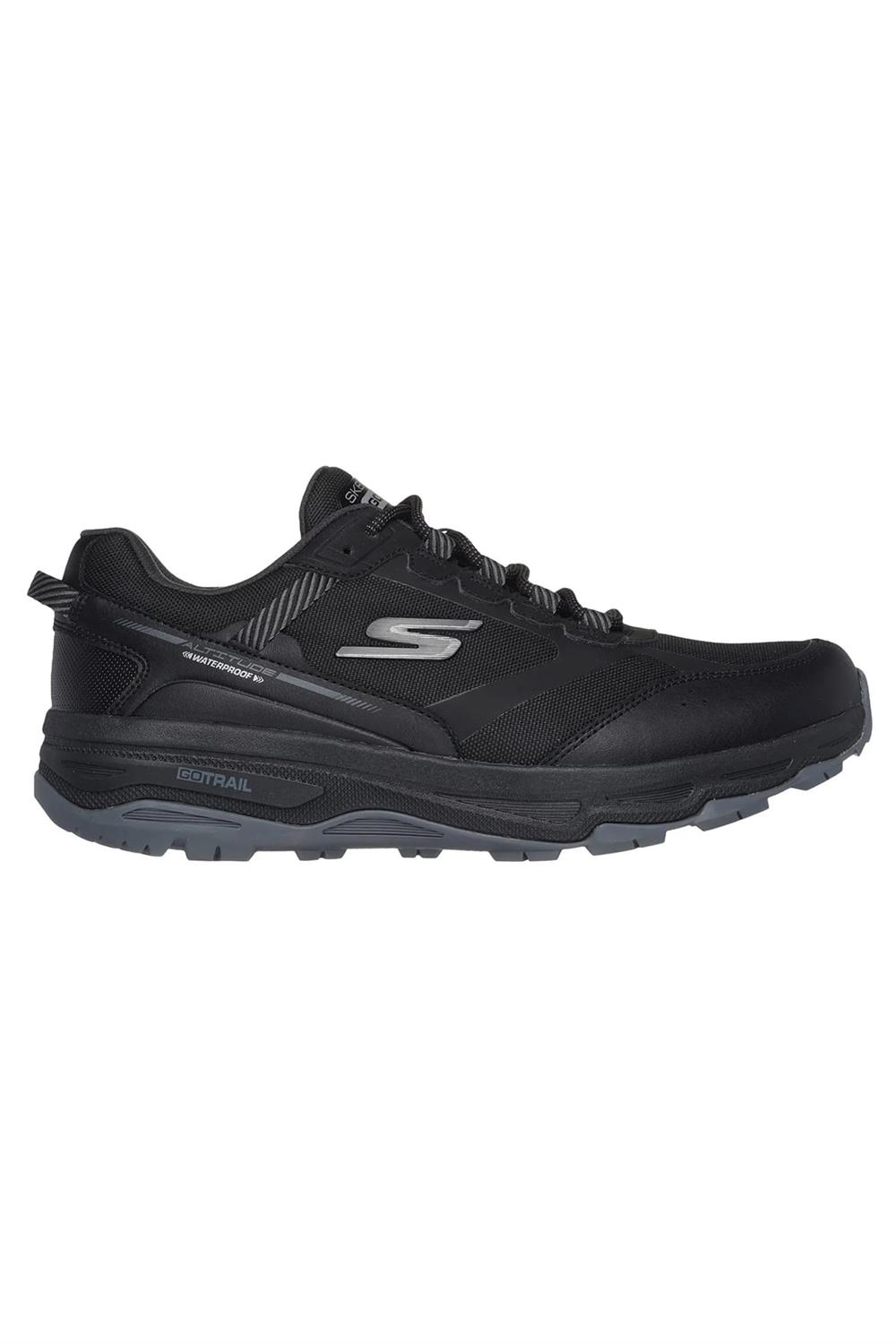 Skechers Go Run Traıl Altıtude-Impervı Erkek Günlük Ayakkabı 220574 Bkgy