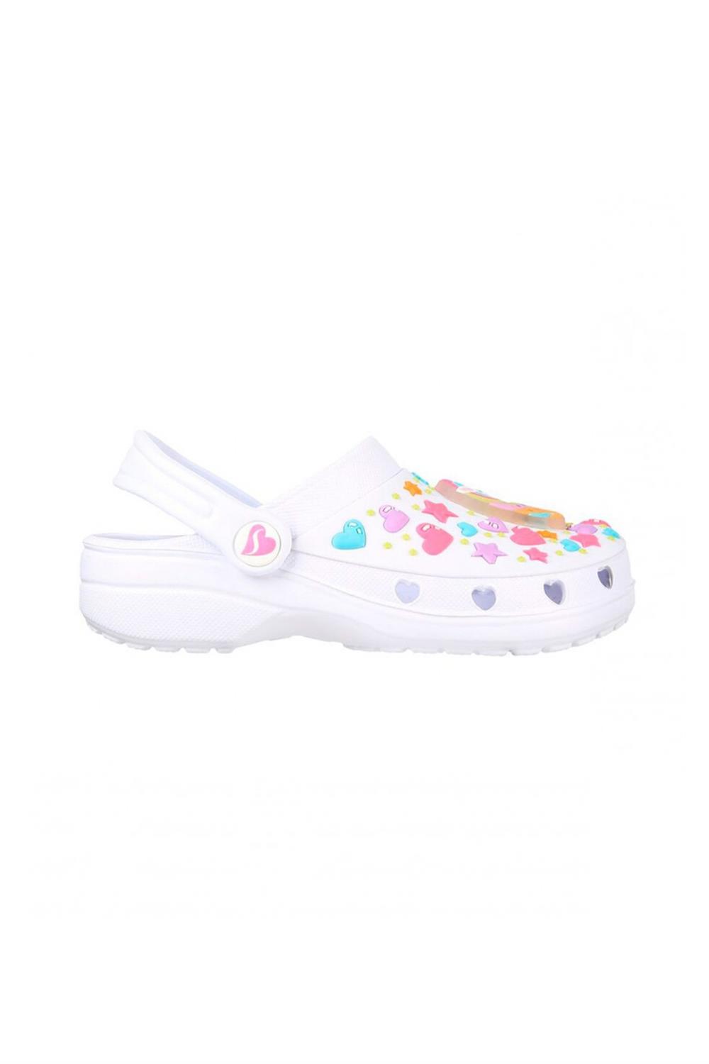Skechers Heart Charmer-Unıcorn Delıght Çocuk Terlik 308016L Wht