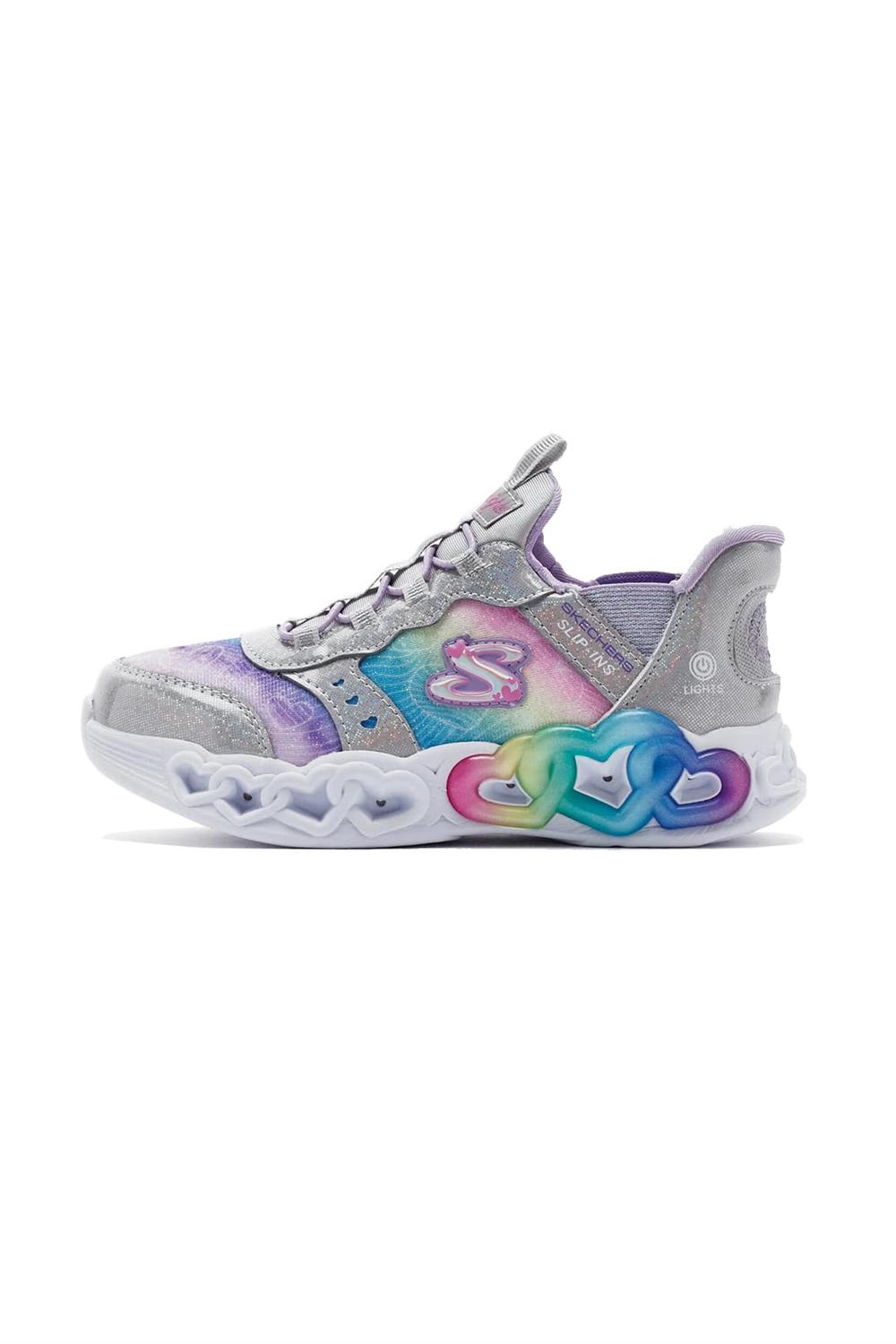 Skechers İnfinite Heart Lights Çocuk Işıklı Günlük Ayakkabı 303755L Smlt