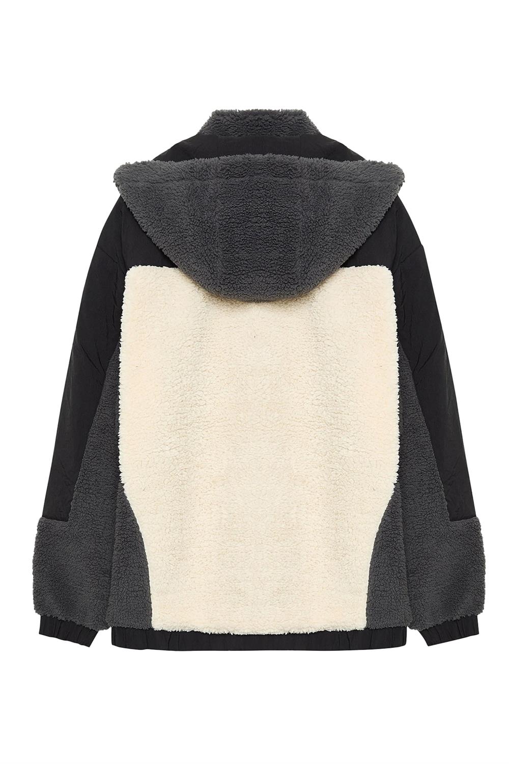 Skechers M Outdoor Fleece Full Zip Sherpa Erkek Ceket S242183-102