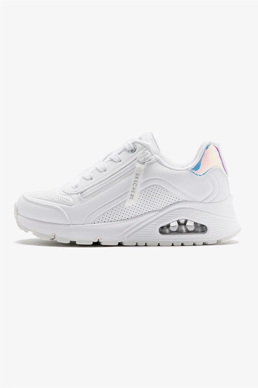 Skechers Uno Gen1 - Zip And Stride Çocuk Günlük Ayakkabı 310554L Wht