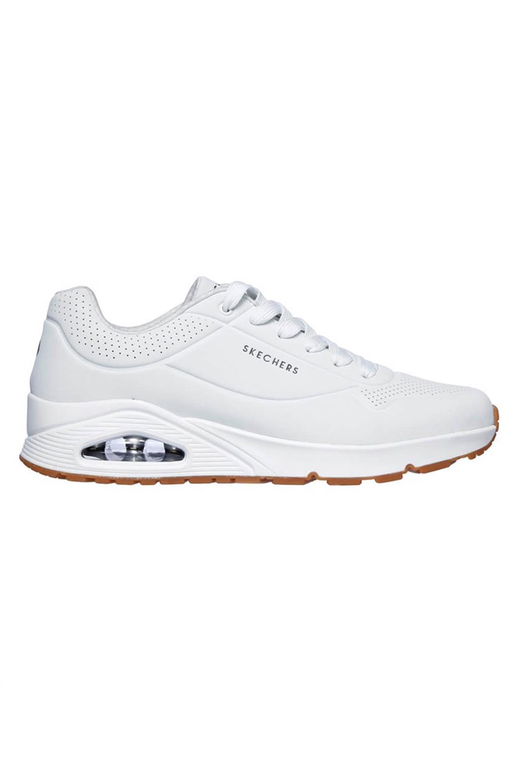 Skechers Uno - Stand On Aır Erkek Günlük Ayakkabı 52458 Wht