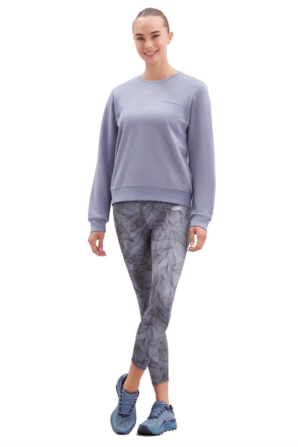 Skechers W Summits Printed Ankle Legging Kadın Tayt S222104-400