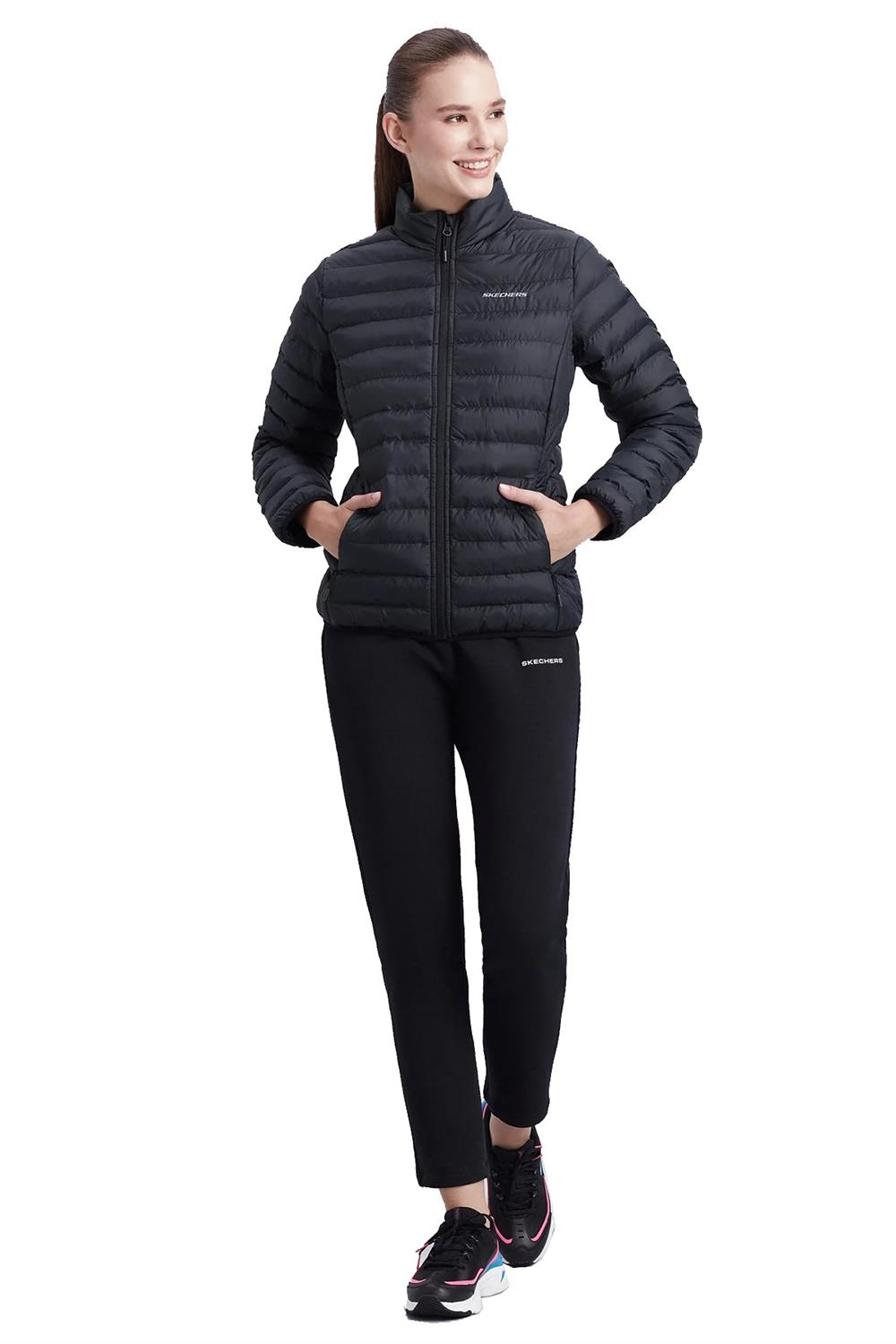 Skechers W Turtle Neck Essential Kadın Mont S212273-001