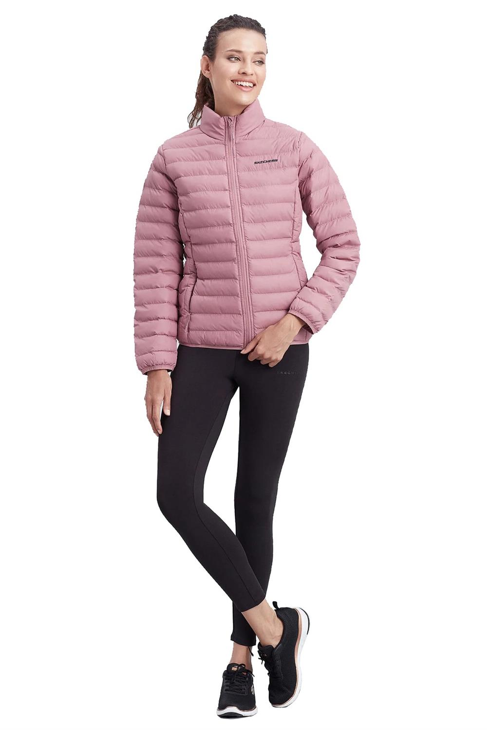 Skechers W Turtle Neck Essential Kadın Mont S212273-620