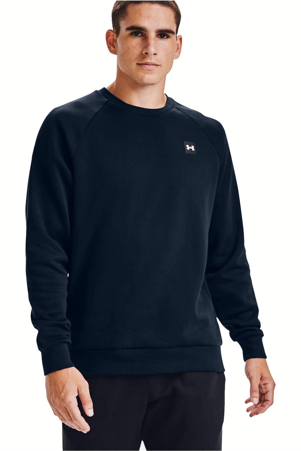 Under Armour Ua Rival Fleece Crew Erkek Sweatshirt 1357096408