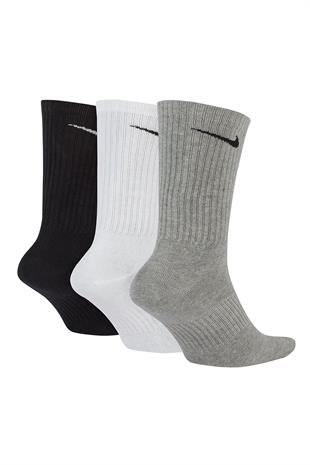 Nike U Nk Perf Ltwt Crew 3Pr Çorap  SX4704-901