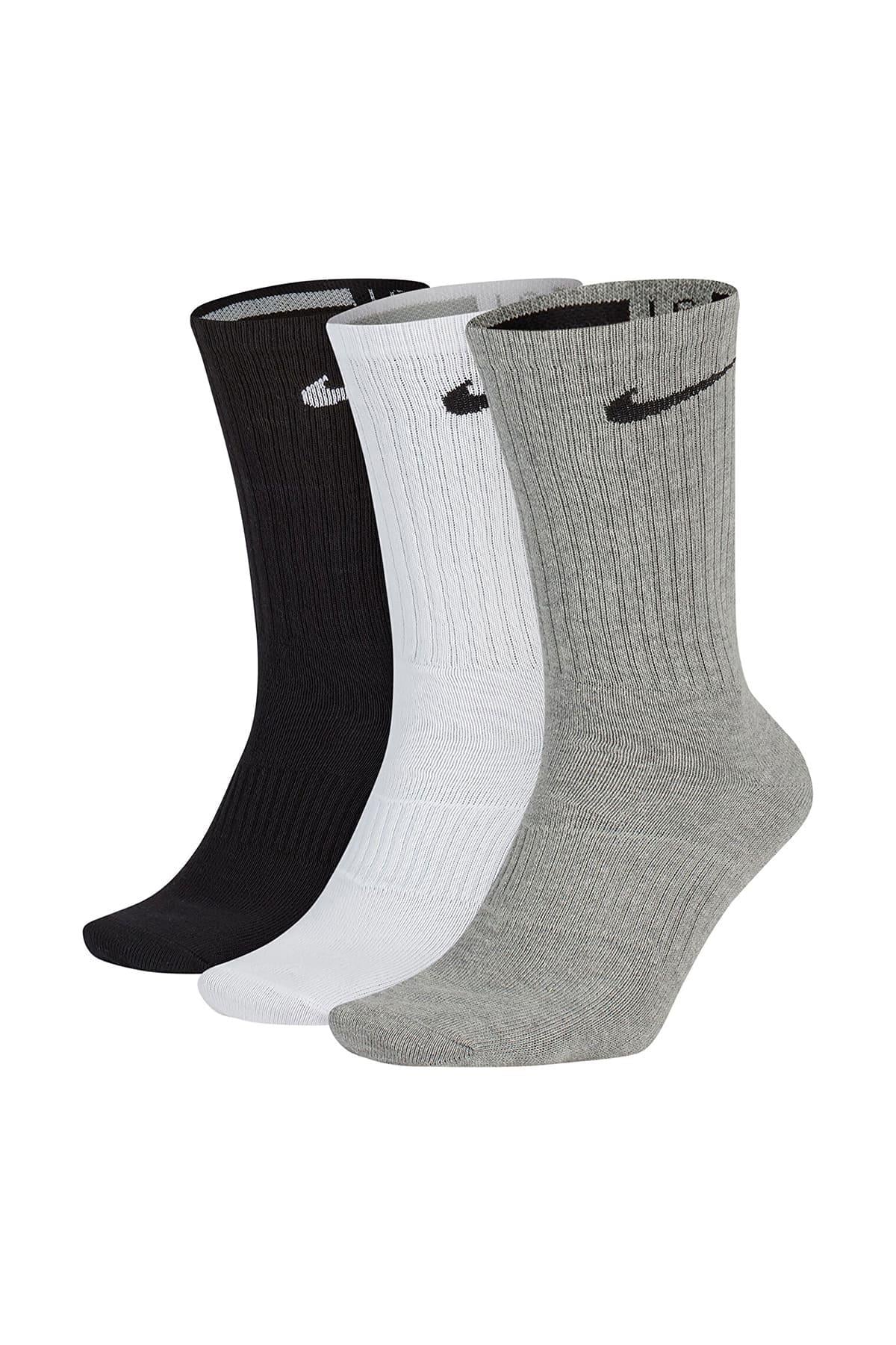Nike U Nk Perf Ltwt Crew 3Pr Çorap  SX4704-901