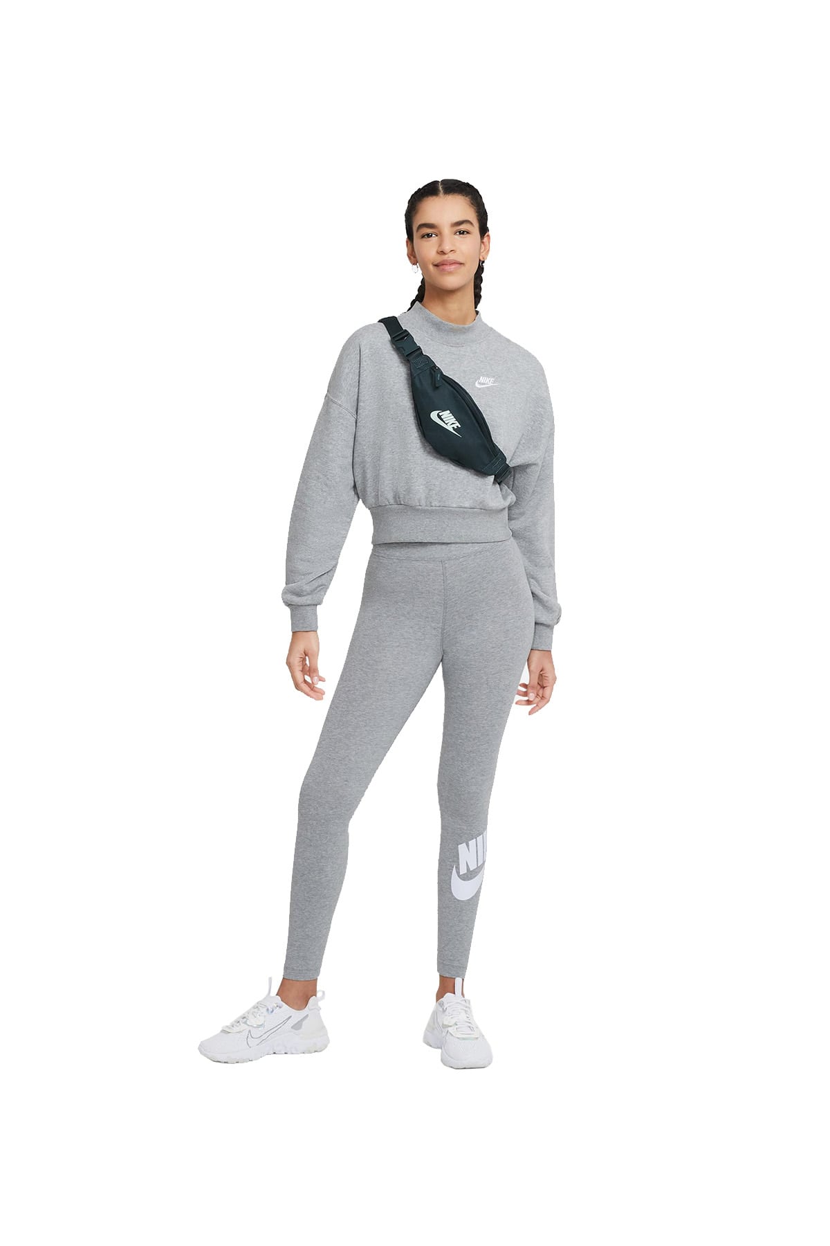 Nike W Nsw Essntl Gx Hr Lggng Ftra Kadın Tayt Cz8528-063 Nike W Nsw Essntl Gx Hr Lggng Ftra Kadın Tayt Cz8528-063