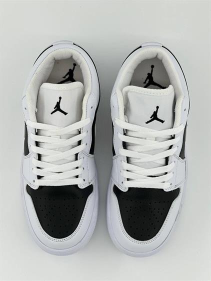 Elagance Jordan 1 Low Beyaz Siyah HQ