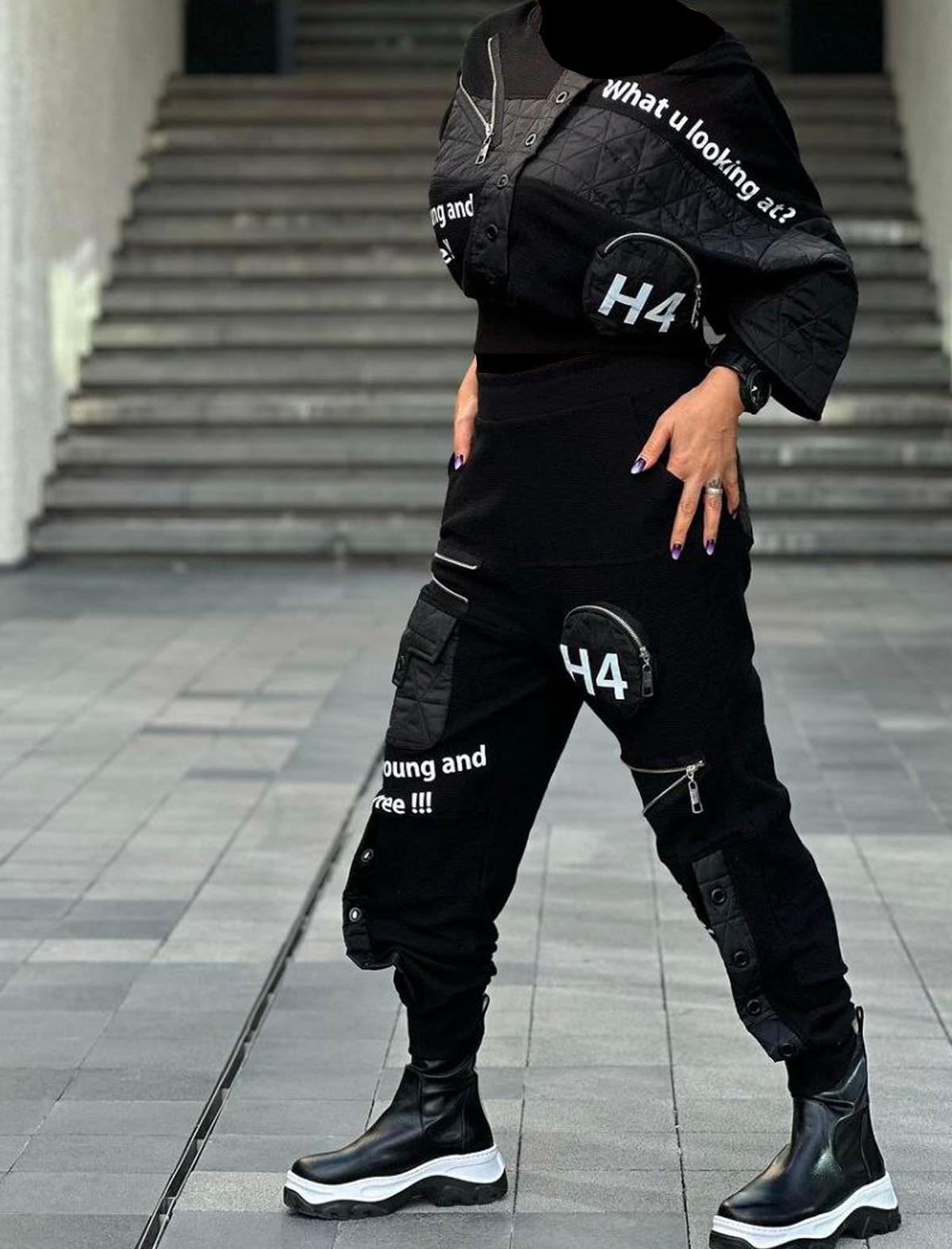 Bomber Siyah H4 Takım