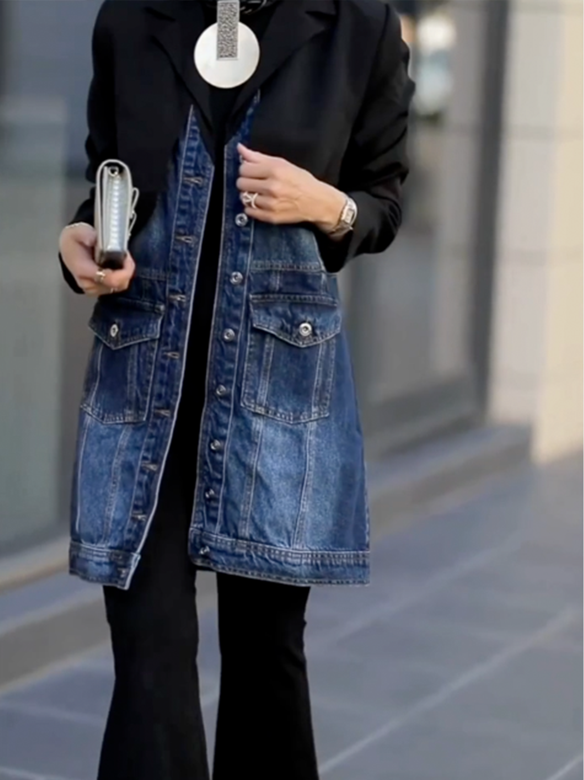 Carolin Mavi Ceket