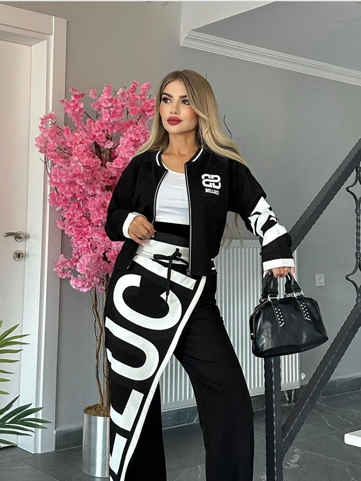 Carolita Siyah Takım