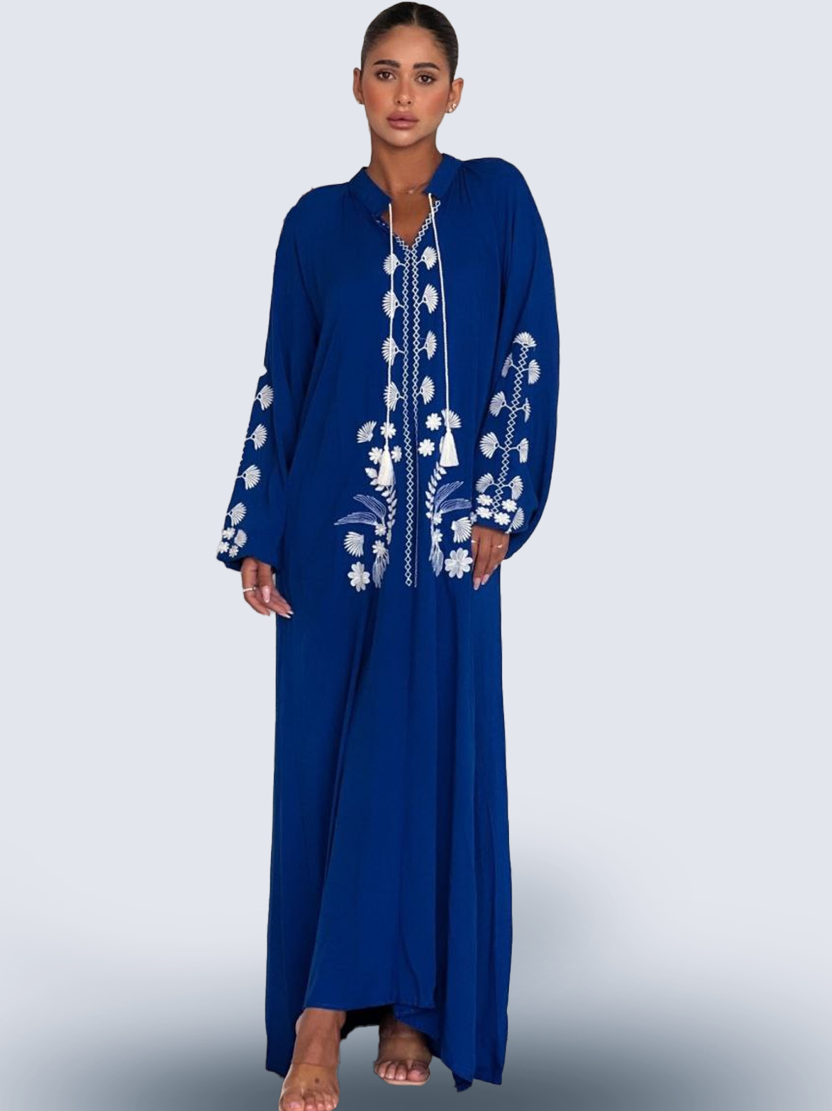 Lady Mavi Elbise Vardo - Tarzınızı Keşfedin, Moda Vardo ile Başlar!