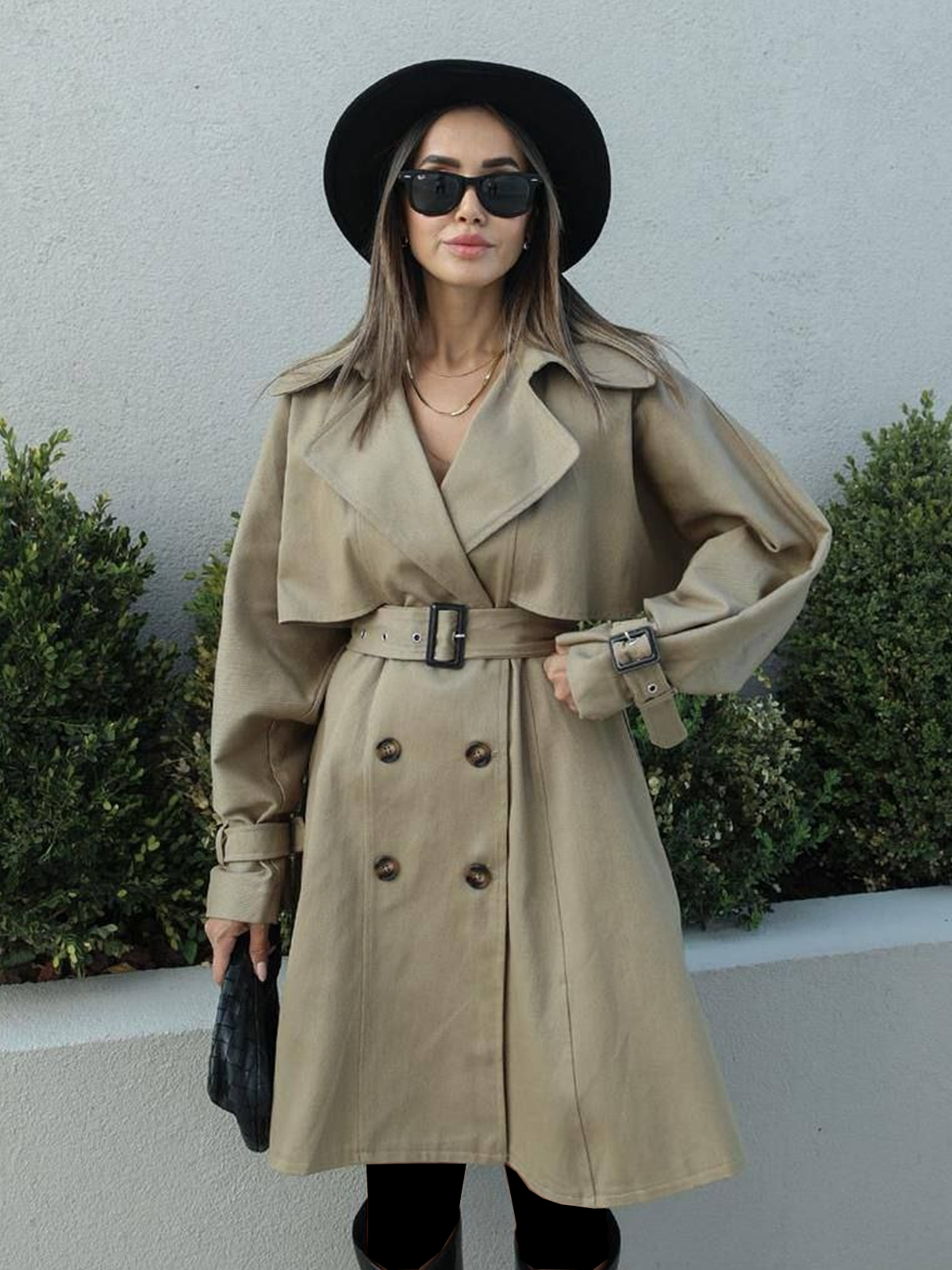 Lady Trençkot Bej