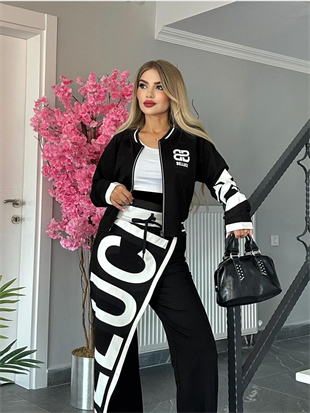 Carolita Siyah Takım