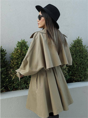 Lady Trençkot Bej