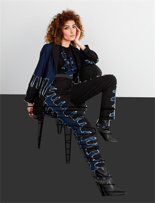Nadin Siyah ve Mavi Takım