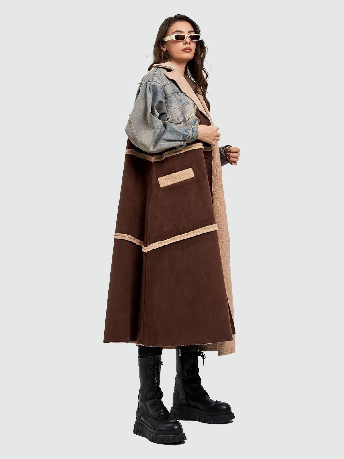 Kahverengi Lüks Trençkotu Vardo - Tarzınızı Keşfedin, Moda Vardo ile Başlar!