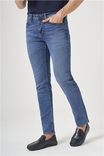 5 Cep Slim Fit Pamuklu Denim Pantolon 1023260166