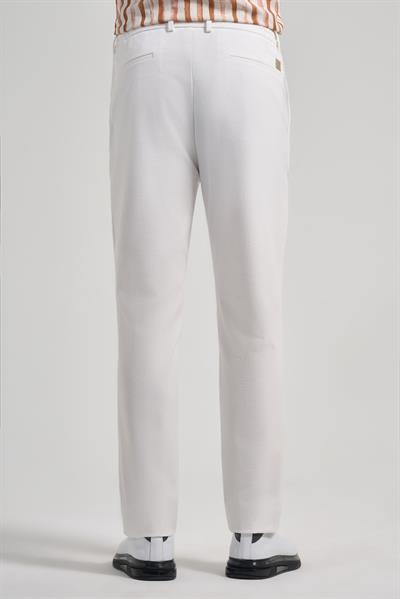 Açık Krem Esnek Yandan Cepli Classic Slim Fit Jogger Pantolon 1003240169