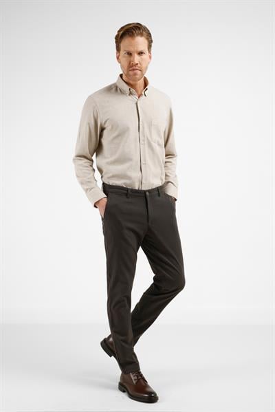 Füme Yan Cep Düz Paça Pamuklu Comfort Fit Chino Casual Pantolon 1003255159