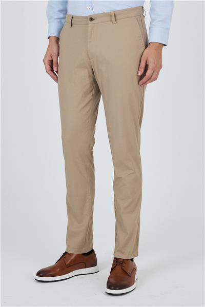 Armürlü Yan Cep Düz Paça Slim Fit Pamuklu Casual Chino Pantolon 1003250120