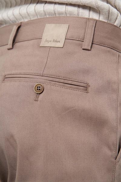 Bej Pamuklu Yandan Cepli Casual Comfort Fit Chino Pantolon 1003245164
