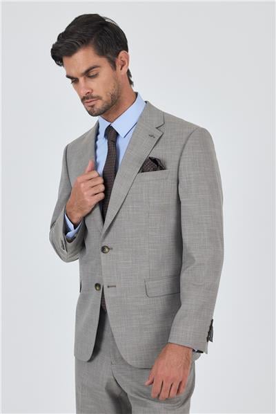 Bej Mono Yaka Esnek 4 Drop Comfort Fit Classic Takım Elbise 1001250159