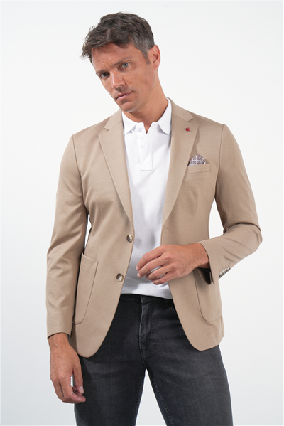 Camel 6 Drop Slim Fit Pamuklu Ceket 1002260126